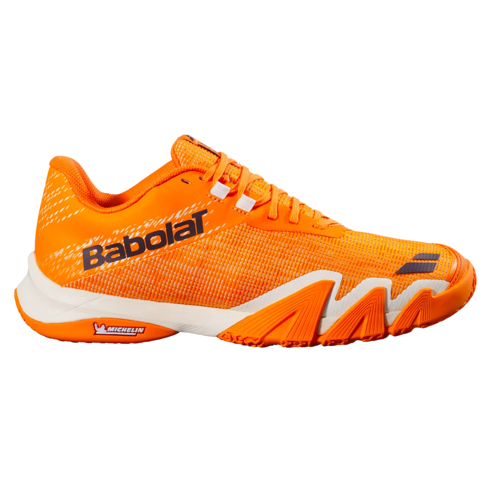 BABOLAT JET VIVA ORANGE BEIGE PADEL SHOES