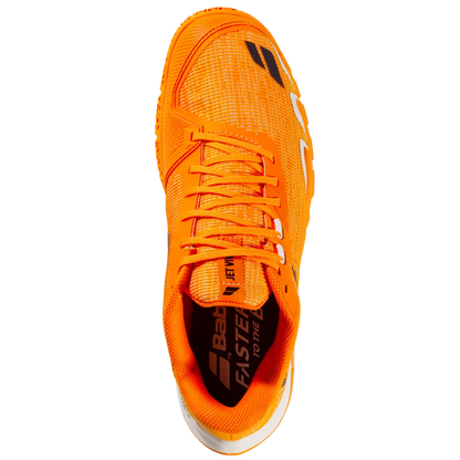 BABOLAT JET VIVA ORANGE BEIGE PADEL SHOES