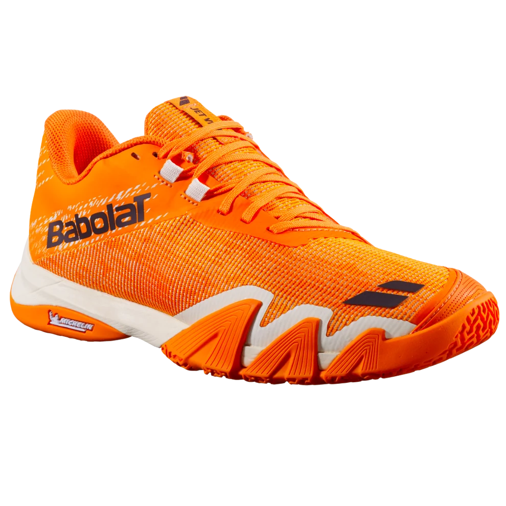 BABOLAT JET VIVA ORANGE BEIGE PADEL SHOES