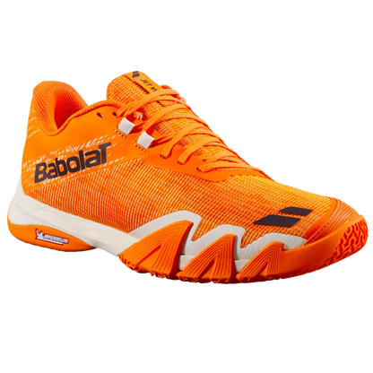 BABOLAT JET VIVA ORANGE BEIGE PADEL SHOES