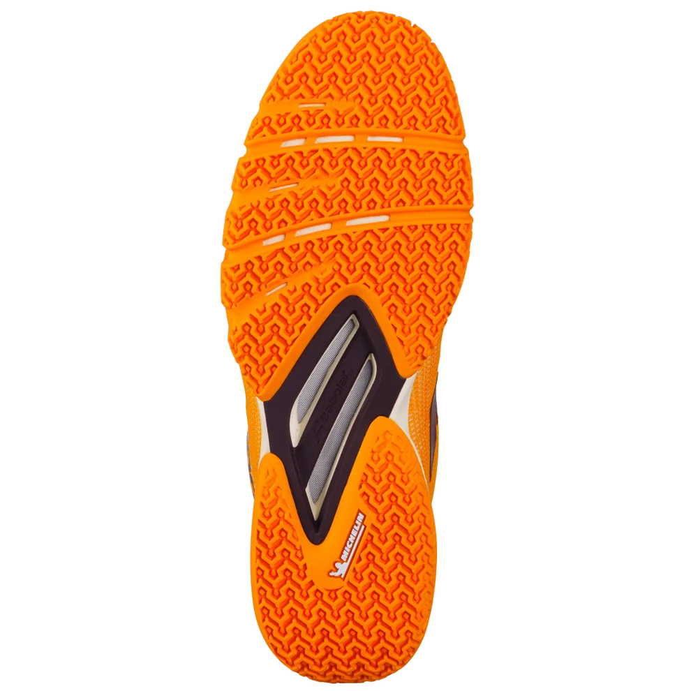 BABOLAT JET VIVA ORANGE BEIGE PADEL SHOES