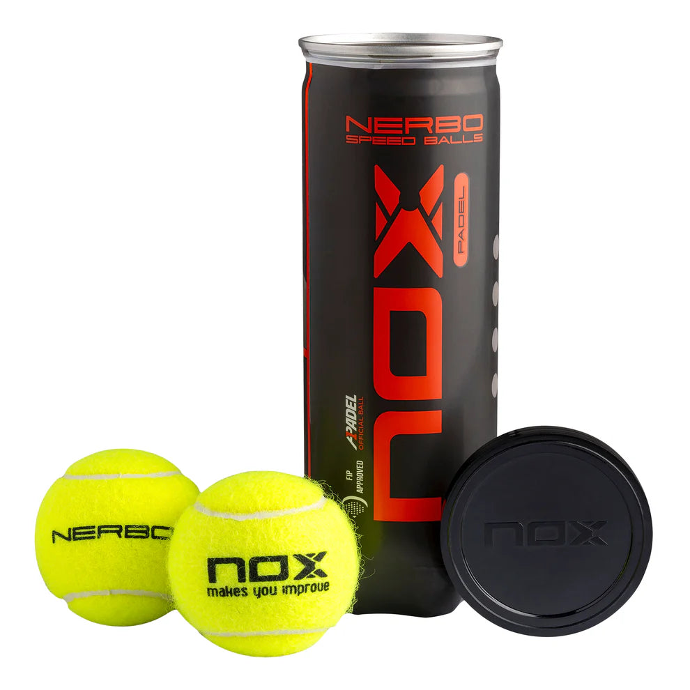NOX NERBO PADEL BALLS CARTON OF 24 CANS