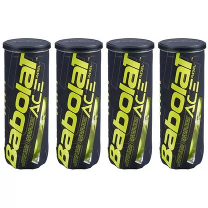 BABOLAT ACE PADEL BALLS CARTON OF 24 CANS