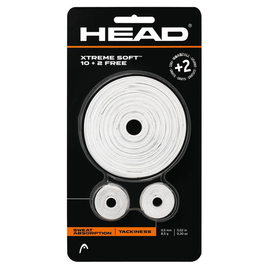HEAD TENNIS GRIP - PACK OF 10 + 2
