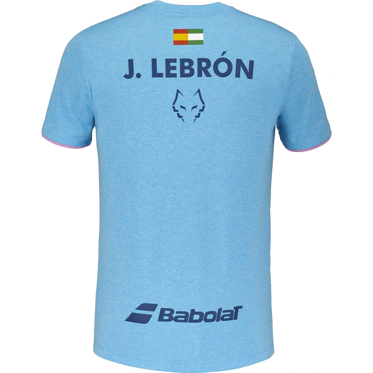 BABOLAT JUAN LEBRON CREW NECK T SHIRT FW25 BLUE
