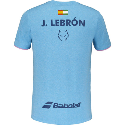 BABOLAT JUAN LEBRON CREW NECK T SHIRT FW25 BLUE
