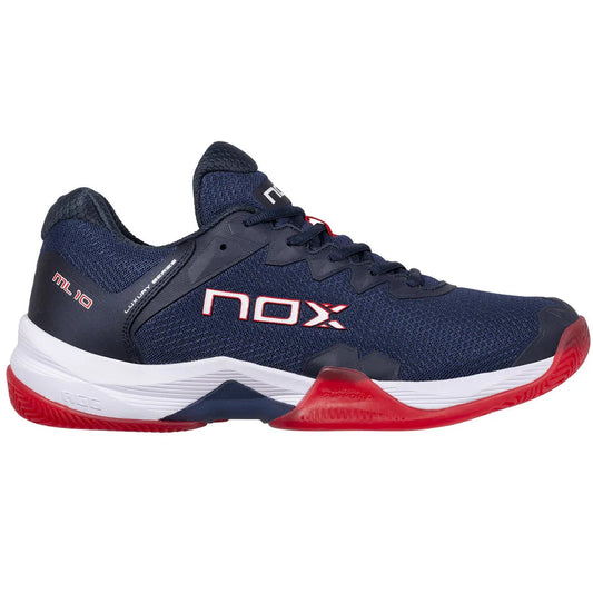 NOX ML10 HEXA BLUE/FIERY RED PADEL SHOES