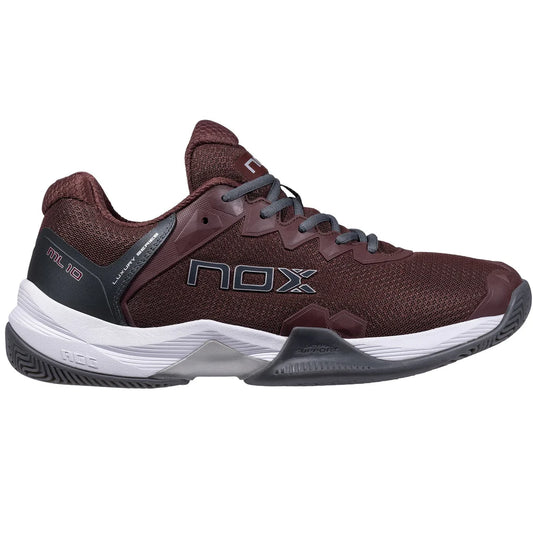 NOX ML10 HEXA RUM RAISIN/CHARCOAL PADEL SHOES