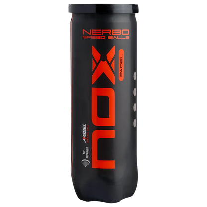 NOX NERBO SPEED PADEL BALLS x3