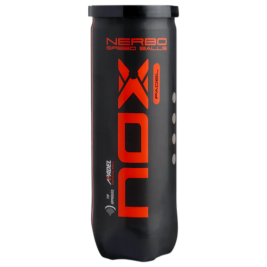 NOX NERBO SPEED PADEL BALLS x3