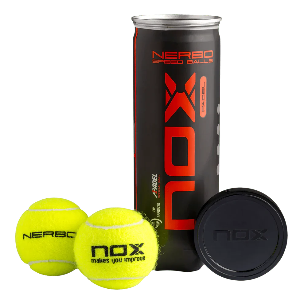 NOX NERBO SPEED PADEL BALLS x3