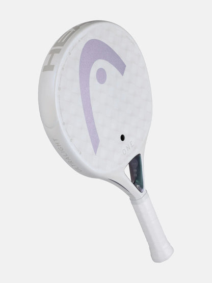 HEAD ULTRALIGHT ONE PADEL RACKET (WHITE)