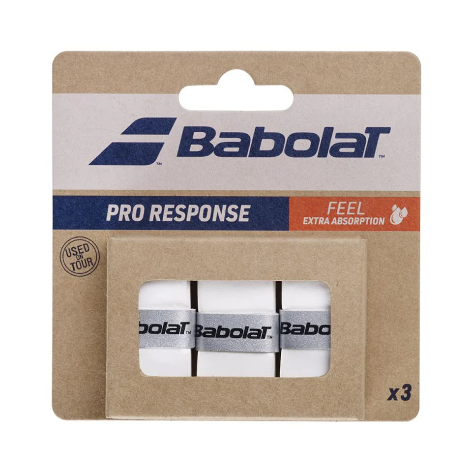 BABOLAT PRO RESPONSE x 3 OVERGRIPS