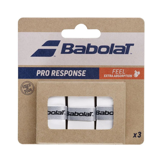 BABOLAT PRO RESPONSE x 3 OVERGRIPS