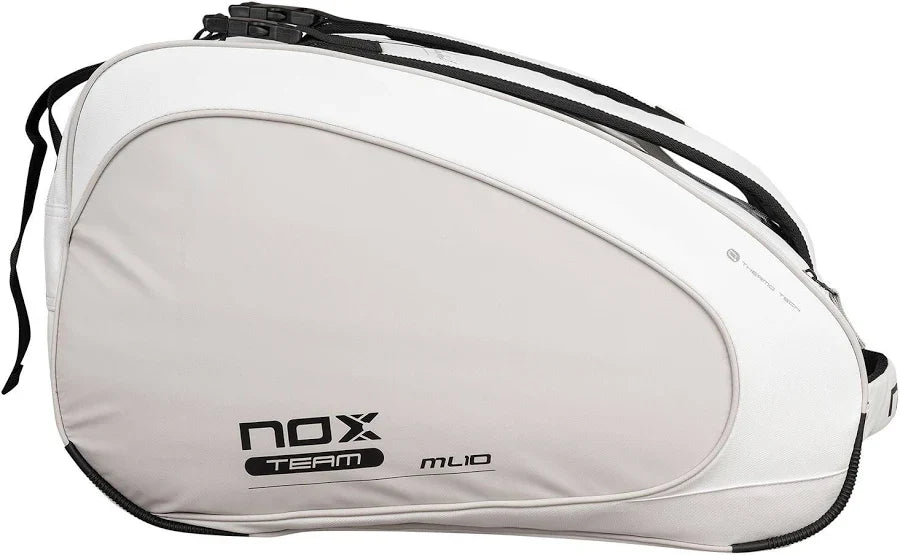 NOX ML10 TEAM WHITE/GREY PADEL BAG